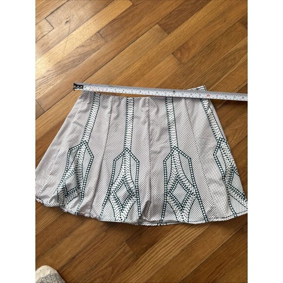 Lucky in Love Women's Golf-Tennis Skirt Skort Green White Size L - Picture 7 of 7